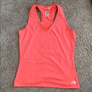 North Face VaporWick Neon Pink Tank | Sz S